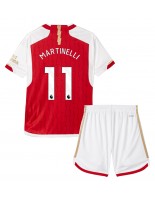 Arsenal Gabriel Martinelli #11 Kotipaita Lasten 2023-24 Lyhythihainen (+ shortsit)
